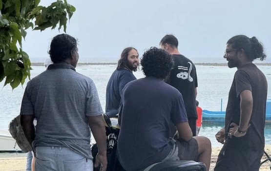 Jet ski riding Anant Ambani drops by Maldivian island