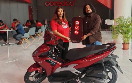 Ooredoo cycle promo ge 16 vana naseebuveri akah Iyaan