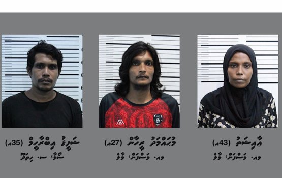 Three sentenced to jail for robbing a man