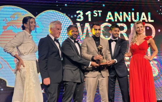 Maldives wins the leading destination award for the 5th time