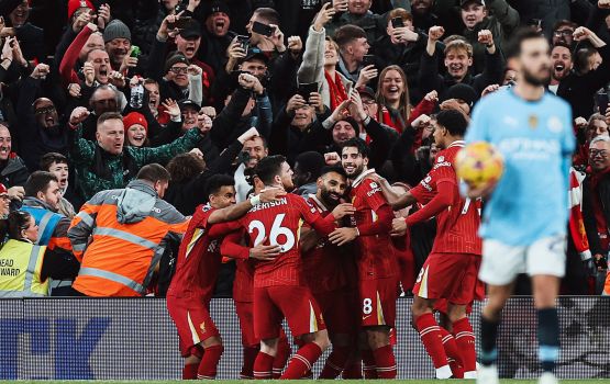 English Premier League: Liverpool athunn ves balive City 5 vana ah