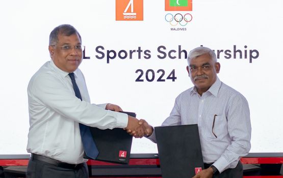 Olympics Committee aa gulhigen BML in scholarship ah hulhuvaalaifi