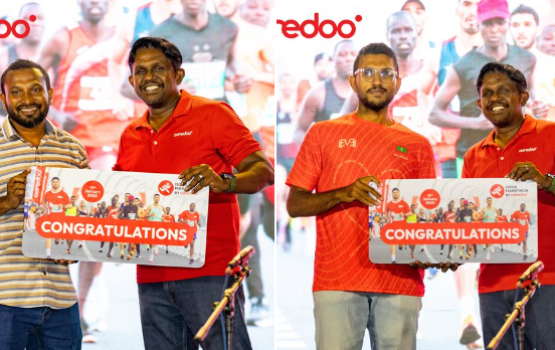 Doha Marathon ah dhaa Ooredoo ge 2 customer in iulaan kohffi