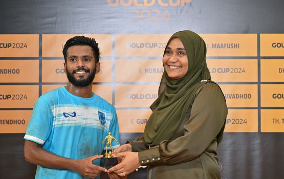 90 plus gold cup 2024: Ha.dhidhoo aai meedhoo bahdhalu kuri match madam Sajidha sharafuveri kohdhevvaifi 