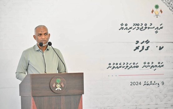 President highlights a big year ahead for Gaafaru