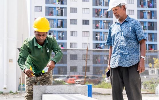 Hulhumale' ge dhevana fiyavaheegai gym park eh tharaggee kuranee 