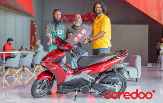 Ooredoo thin dhuvahun cycle eh libey promotion: Ehmme aguhuri inaamu hodhumuge furusathu