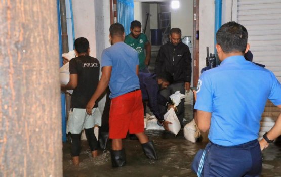 Male' flood: 226 individuals provided temporary shelter