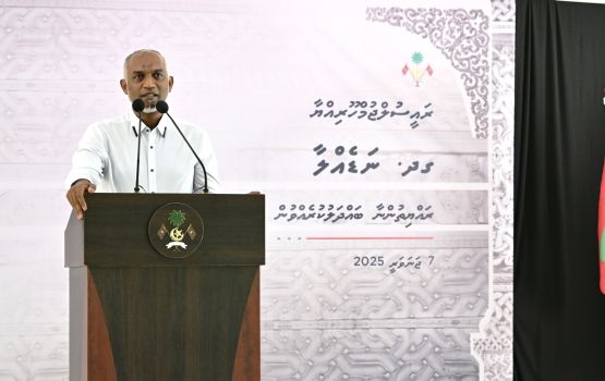 Nadella ge bandharu tharaggee kuraane bayaku hoadhan mi mahu iulaanu kuraanan: Raees