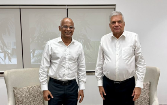 Raees Solih Ranil Wickremesinghe aa badhdhal kuravvaifi