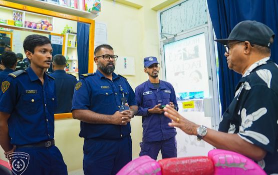 Immigration raid: Hulhumale' salon akaa fahaathaneh balaa bidheysee aku athulaigenfi 