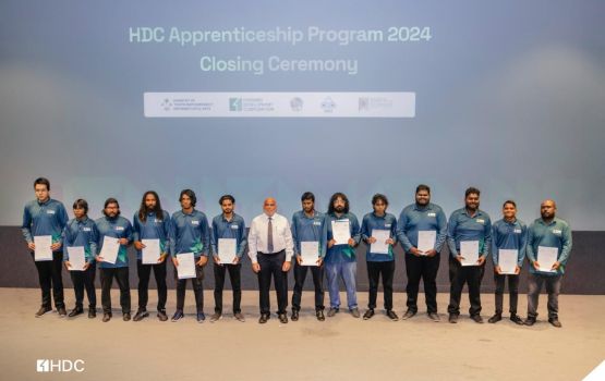 HDC in kuriya gendhiya apprenticeship program furihama koh 49 faraathakun sanadhu haasilu koffi