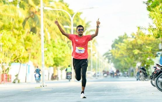 MEEHUN: Stress vaathee dhuvan feshi Udhaishan, miadhu kaamiyaabu marathon dhuvun theri akah