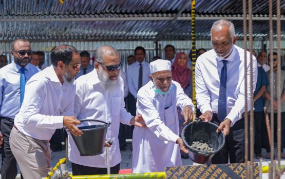 Sheikh (Thoiba) Ismail ge haradhugai Hulhumale furathama fiyavaheegai miskitheh imaaraiy kuranee 