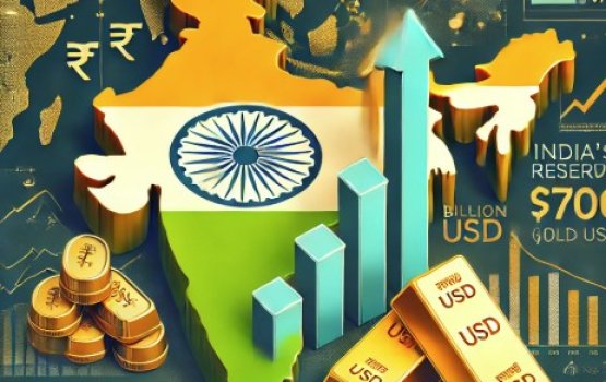 India's Forex reserve rise to $665 billion