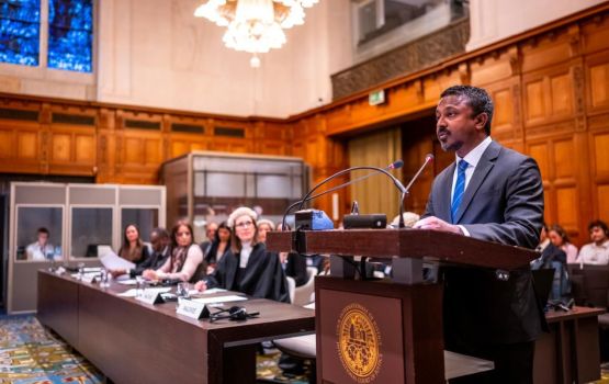 Palestine ge haggugai Raajje in kendineylhi vakaalaathu kuraane kamah ICJ gai bandaara naibu vidhaalhuvehjje 