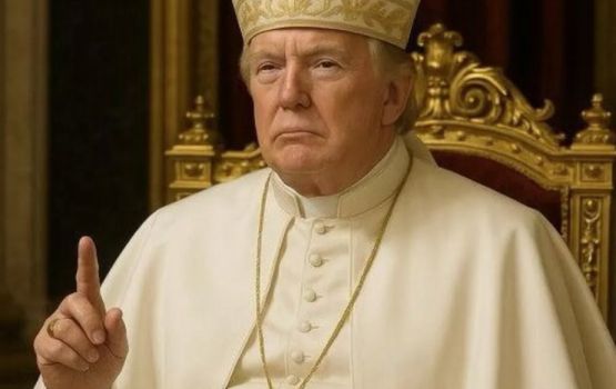 Amilla ah Pope hedhigen Trump kuri post aa gulhigen faadukiyanee