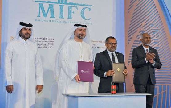 Raajjeygai 135.6 Billion rufiyage maalee free zone eh gaaimu kuranee 
