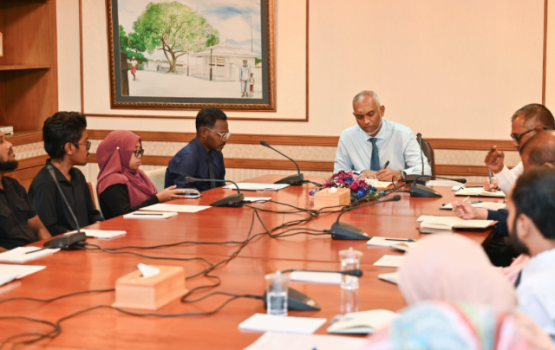 Thalassemia community in edhey kankan hallu koh dheynan: Muizzu