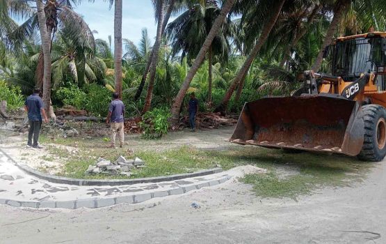 GA. Atoll school gai multi purpose hall eh imaaraih kurumuge masaihkaih fashan thayyaaru vehjje 