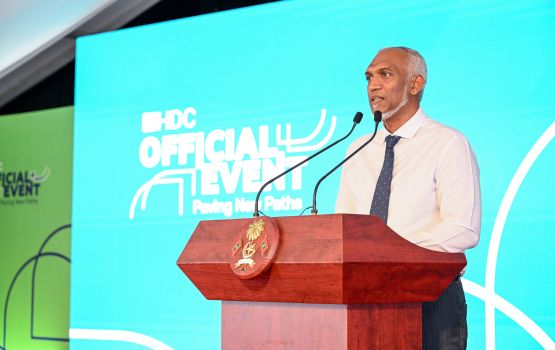 Hulhumale'ge aa master plan aaeku dhururaasthaa ah, dhemehehtenivi tharahgee yageen kureveyne: Raees