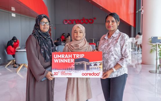 Komme 20 dhuvahakun Umrah dhathureh libey Ooredoo promo ge dhevana naseebuveri akah Asiyath! 