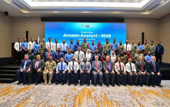 Terrorism aa dhekolhah hingi Amaan asseyri 2025 exercise ninmaalaifi