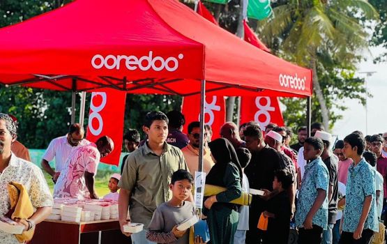 Maaungoodhoo youth linkage aa gulhigen Ooredoo in bodu Eid sai dheefi 