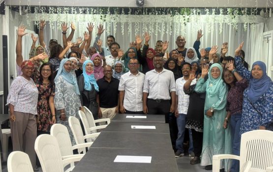 Verikamah shauquverivaa Nasheed, MDP Chirperson Fayyaz ah keumeh dheefi!