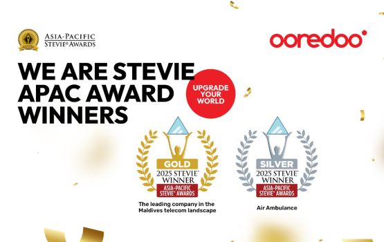 Asia pacific Stevie awards ge sharafuveri dhe award Ooredoo ah 