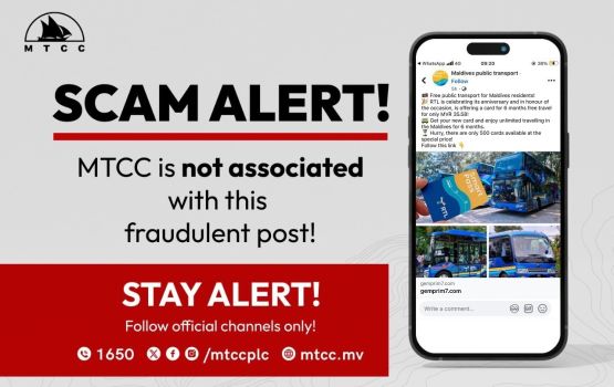 Maldives Public Transport FB account in scam eh hinganee