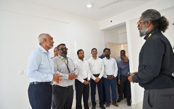Hulhumale' gai imaaraiy kuramundhaa 4000 flatge masakkaiy raees ballavaalaivvaifi 