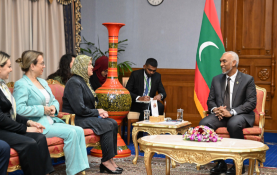 Turkey ge grand national assembly ge vafudheh raees arihah ihuthiraamuge ziyaaratheh kurahvaifi