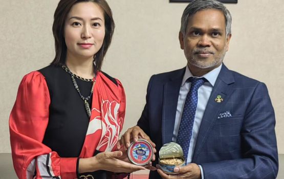 Rajje in gendhiya masaa beynun kohgen China gai mass dhalhu hadhaifi