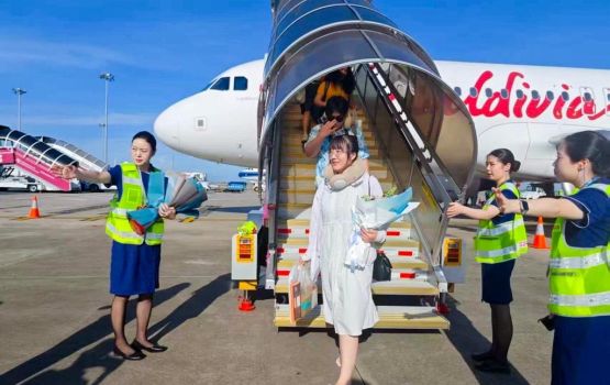Maldivian in Shenzen ah dhathuru thah fashaifi