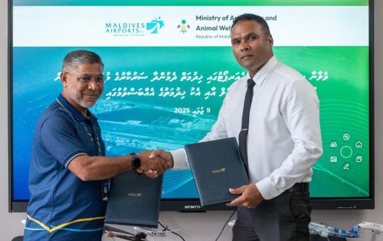 VIAge hidhumaiythah harudhanaa kuran airportgai hidhumaiydhey faraaiythakaaeku ehbasvunthakeh