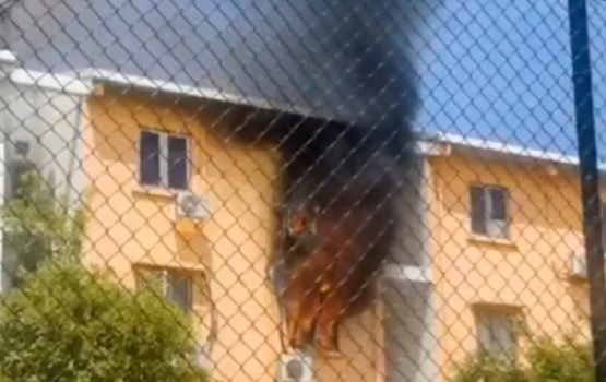 China flatehge apartmentgai alifaanuge haadhisaaeh hingaa, bodethi gellunthakeh vejje 