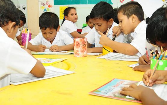 Dhiraasee aa aharah LKG adhi grade 1 ah jaaga hulhuvaalaifi 