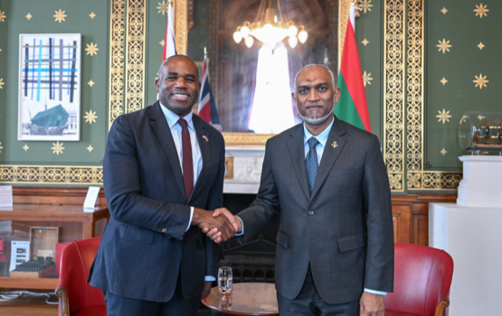 UK ge Foreign Minister Raees ge arihah ziyaaraiy kuravvaifi