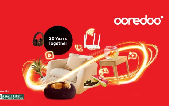 Ooredoo adhi Amana Takaful gulhigen home asset insurance package eh tha'aaraf kohfi 