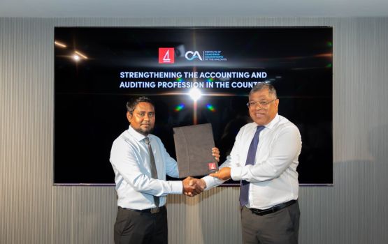 BML aai CA malidves gulhigen raajjeyge accounting adhi maalee dhaairaa harudhanaa kuranee 