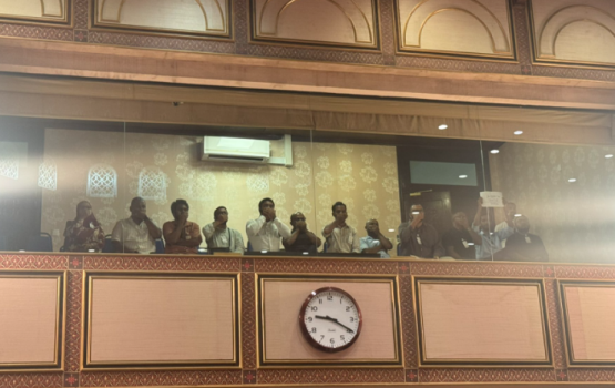 Parliament suspends session amid protest against media bill