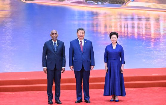 China ge raees Xi, raees Muizzu ah maruhabaage jaafatheh dhevvaifi 