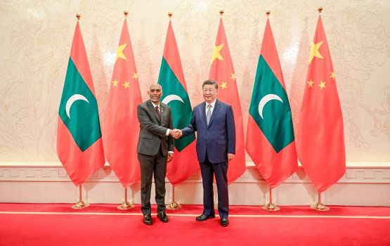President holds talks with Chinese President