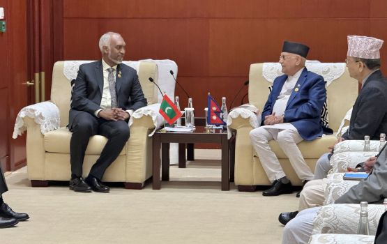 Raajje aai Nepal aa dhemedhu thauleemaai iqthisaadhee dhaairaain gulhun badhahi kurumah mashvaraa koffi 