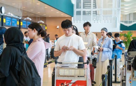 Aa terminal in  Batik Air and Bangkok Airways ah hidhumaiy dheyn fashaifi