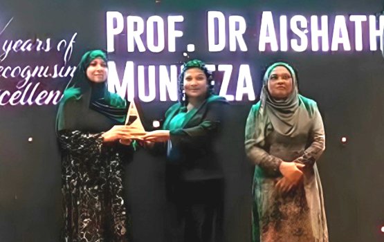 Prof. Dr. Muneeza honoured at IFFSA awards 2025 