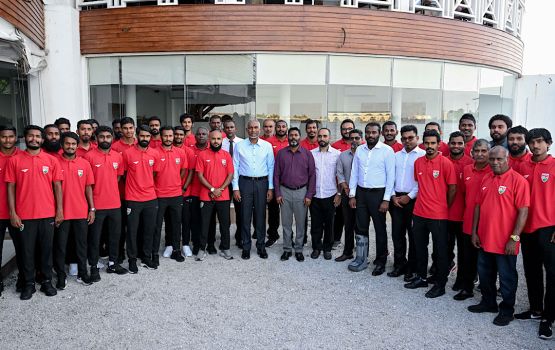 Raajjeyge football kuri eruvumah sarukaarun dheyn jehey furihama eheetherikamaai ebbaarulun libeyne: Raees