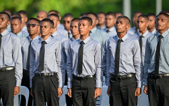 President inaugurates the Maldives National Service