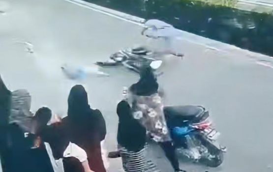 6 aharuge kuhjjeh gaigai cycle in jehi accident eh, dhuvvi meeha dhiyaee madu nukoh